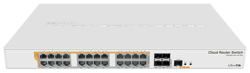 MikroTik CRS328-24P-4S+RM Cloud Router Switch